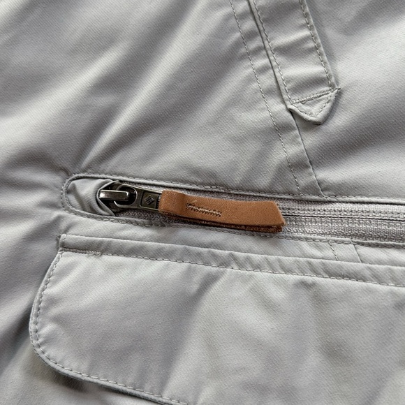 Light Gray Hooded Omni Heat Thermal Columbia Jacket -  Size L - Picture 5 of 9